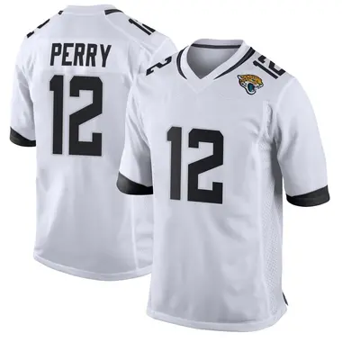 Men's Nike Jacksonville Jaguars E.J. Perry Jersey - White Game