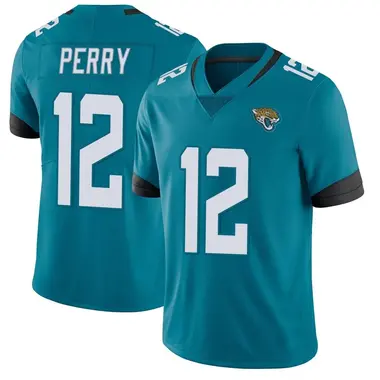 Men's Nike Jacksonville Jaguars E.J. Perry Vapor Untouchable Jersey - Teal Limited