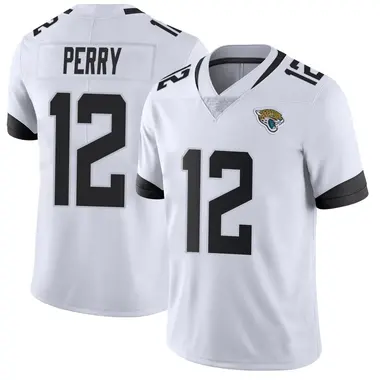 Men's Nike Jacksonville Jaguars E.J. Perry Vapor Untouchable Jersey - White Limited