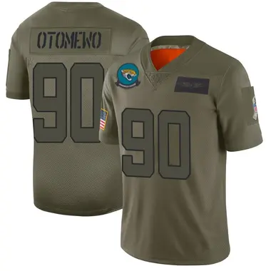 Men's Nike Jacksonville Jaguars Esezi Otomewo 2019 Salute to Service Jersey - Camo Limited