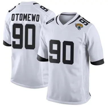 Men's Nike Jacksonville Jaguars Esezi Otomewo Jersey - White Game