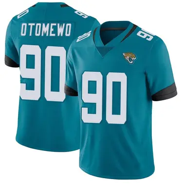 Men's Nike Jacksonville Jaguars Esezi Otomewo Vapor Untouchable Jersey - Teal Limited