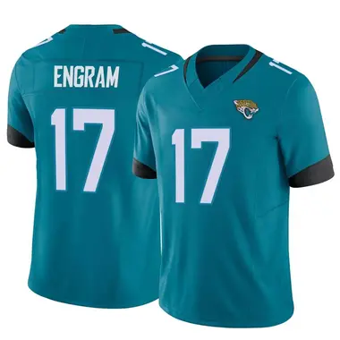 Men's Nike Jacksonville Jaguars Evan Engram Vapor F.U.S.E. Jersey - Teal Limited