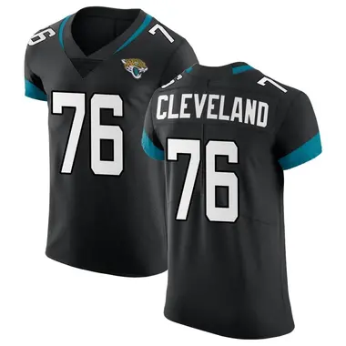 Men's Nike Jacksonville Jaguars Ezra Cleveland Vapor Untouchable Jersey - Black Elite