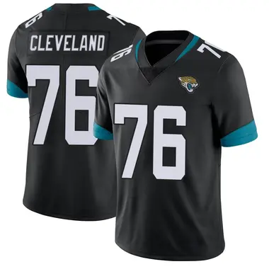 Men's Nike Jacksonville Jaguars Ezra Cleveland Vapor Untouchable Jersey - Black Limited