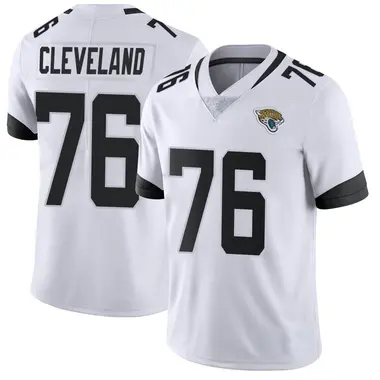 Men's Nike Jacksonville Jaguars Ezra Cleveland Vapor Untouchable Jersey - White Limited