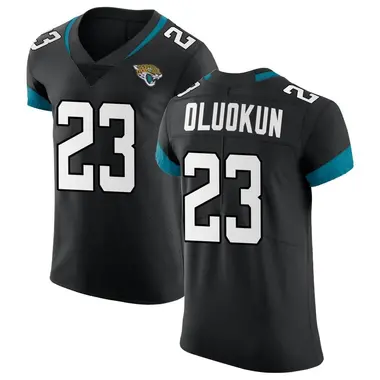 Men's Nike Jacksonville Jaguars Foyesade Oluokun Vapor Untouchable Jersey - Black Elite