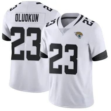 Men's Nike Jacksonville Jaguars Foyesade Oluokun Vapor Untouchable Jersey - White Limited