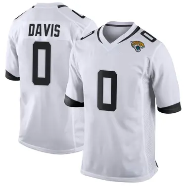 Men's Nike Jacksonville Jaguars Gabe Davis Jersey - White Game