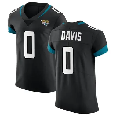 Men's Nike Jacksonville Jaguars Gabe Davis Vapor Untouchable Jersey - Black Elite