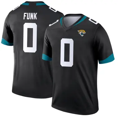 Men's Nike Jacksonville Jaguars Jake Funk Jersey - Black Legend