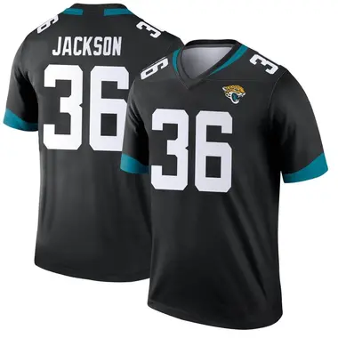 Men's Nike Jacksonville Jaguars Jalen Jackson Jersey - Black Legend