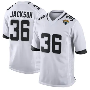 Men's Nike Jacksonville Jaguars Jalen Jackson Jersey - White Game