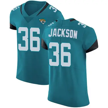 Men's Nike Jacksonville Jaguars Jalen Jackson Vapor Untouchable Alternate Jersey - Teal Elite