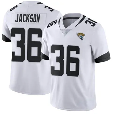 Men's Nike Jacksonville Jaguars Jalen Jackson Vapor Untouchable Jersey - White Limited