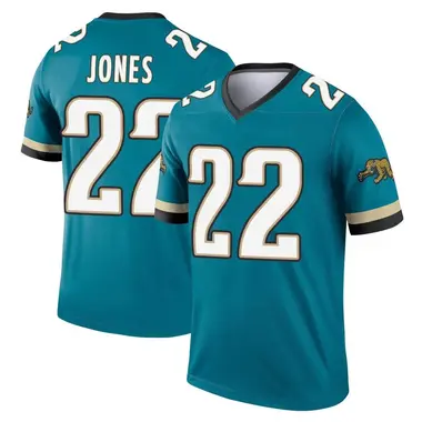 Men's Nike Jacksonville Jaguars Jarrian Jones Prowler Throwback Jersey - Teal Legend