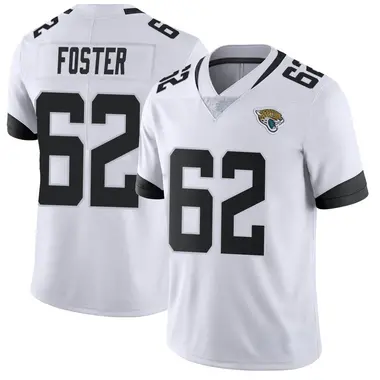 Men's Nike Jacksonville Jaguars Javon Foster Vapor Untouchable Jersey - White Limited