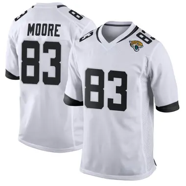 Men's Nike Jacksonville Jaguars Jaylon Moore Jersey - White Game