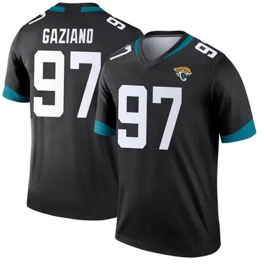 Men's Nike Jacksonville Jaguars Joe Gaziano Jersey - Black Legend