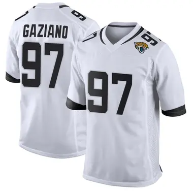 Men's Nike Jacksonville Jaguars Joe Gaziano Jersey - White Game