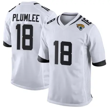 Men's Nike Jacksonville Jaguars John Rhys Plumlee Jersey - White Game