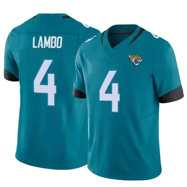 Men's Nike Andre Cisco Teal Jacksonville Jaguars Game Player Jersey 