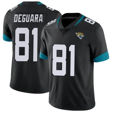 Men's Nike Jacksonville Jaguars Josiah Deguara Vapor Untouchable Jersey - Black Limited