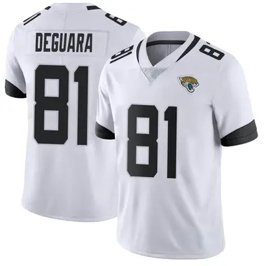 Men's Nike Jacksonville Jaguars Josiah Deguara Vapor Untouchable Jersey - White Limited