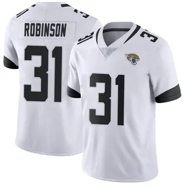 Men's Nike Jacksonville Jaguars Keilan Robinson Vapor Untouchable Jersey - White Limited