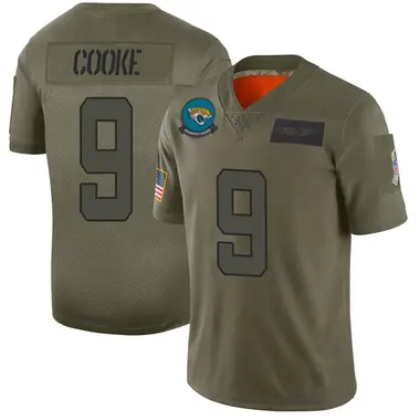 Men's Nike Jacksonville Jaguars Logan Cooke 2019 Salute to Service Jersey - Camo Limited