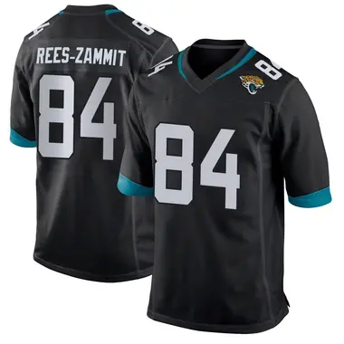 Men's Nike Jacksonville Jaguars Louis Rees-Zammit Jersey - Black Game