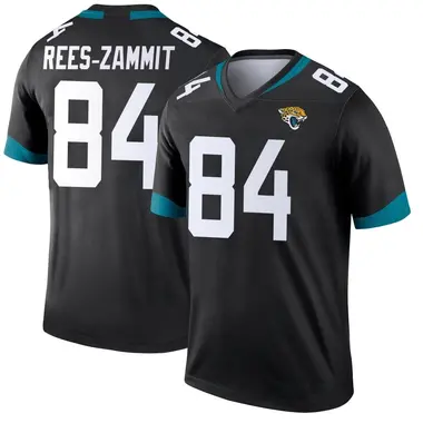 Men's Nike Jacksonville Jaguars Louis Rees-Zammit Jersey - Black Legend