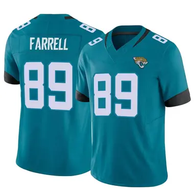 Men's Nike Jacksonville Jaguars Luke Farrell Vapor F.U.S.E. Jersey - Teal Limited