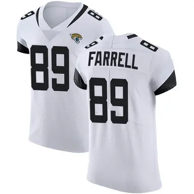 Men's Nike Jacksonville Jaguars Luke Farrell Vapor Untouchable Road Jersey - White Elite