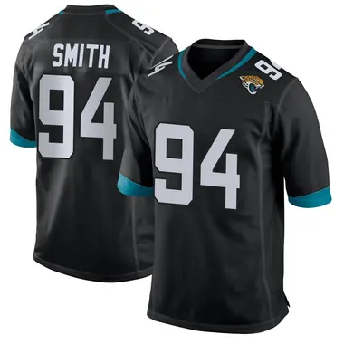 Men's Nike Jacksonville Jaguars Maason Smith Jersey - Black Game