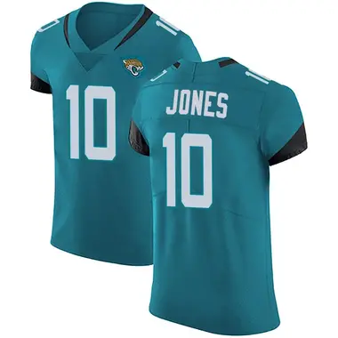 Men's Nike Jacksonville Jaguars Mac Jones Vapor Untouchable Alternate Jersey - Teal Elite