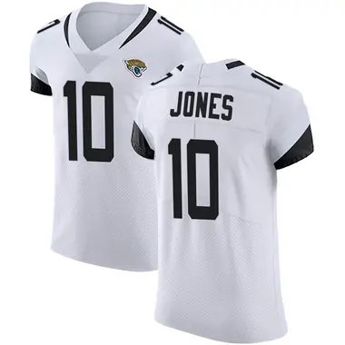 Men's Nike Jacksonville Jaguars Mac Jones Vapor Untouchable Road Jersey - White Elite