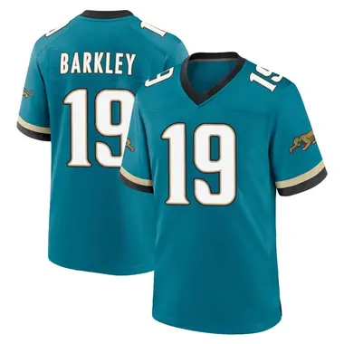 Men's Nike Jacksonville Jaguars Matt Barkley Prowler Throwback Jersey - Teal Game