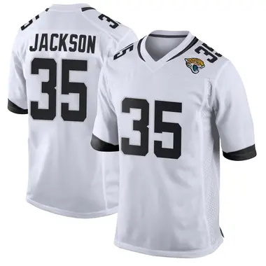 Men's Nike Jacksonville Jaguars Matthew Jackson Jersey - White Game