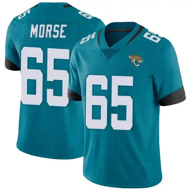 Men's Nike Jacksonville Jaguars Mitch Morse Vapor Untouchable Jersey - Teal Limited