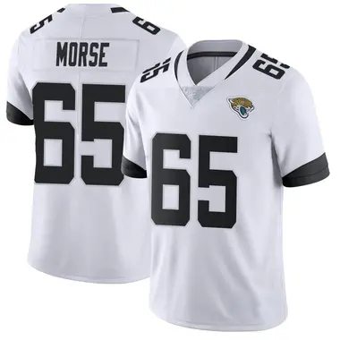 Men's Nike Jacksonville Jaguars Mitch Morse Vapor Untouchable Jersey - White Limited