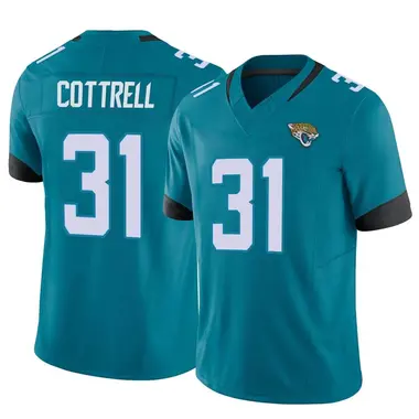 Men's Nike Jacksonville Jaguars Nathan Cottrell Vapor F.U.S.E. Jersey - Teal Limited