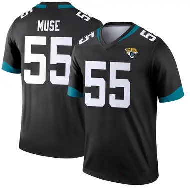 Men's Nike Jacksonville Jaguars Tanner Muse Jersey - Black Legend