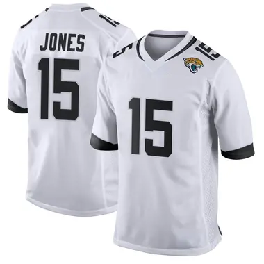 Men's Nike Jacksonville Jaguars Tim Jones Jersey - White Game