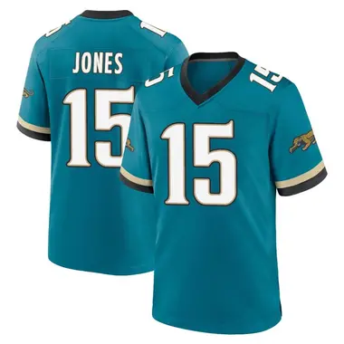 Men's Nike Jacksonville Jaguars Tim Jones Prowler Throwback Jersey - Teal Game