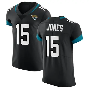 Men's Nike Jacksonville Jaguars Tim Jones Vapor Untouchable Jersey - Black Elite