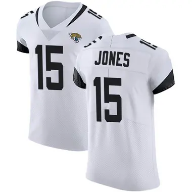 Men's Nike Jacksonville Jaguars Tim Jones Vapor Untouchable Road Jersey - White Elite