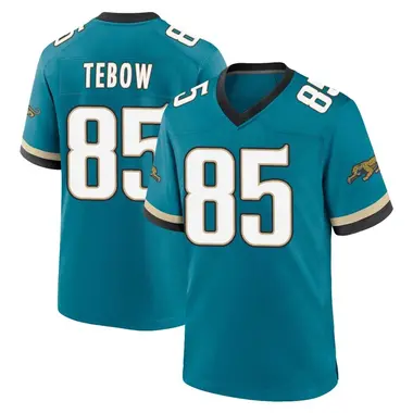 Men's Nike Jacksonville Jaguars Tim Tebow Prowler Throwback Jersey - Teal Game