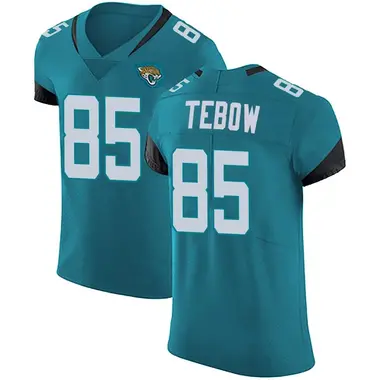 Men's Nike Jacksonville Jaguars Tim Tebow Vapor Untouchable Alternate Jersey - Teal Elite