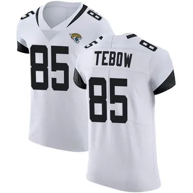 Men's Nike Jacksonville Jaguars Tim Tebow Vapor Untouchable Road Jersey - White Elite